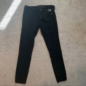 American Eagle black stretch jeans